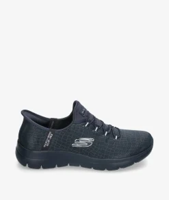 Deportivos Skechers 150128 en azul marino