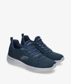 Deportivos Skechers 58360 en azul marino
