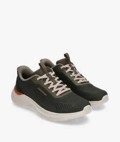 Deportivos Skechers 211369 en caki