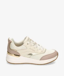 Deportivos Skechers 177342 en hueso