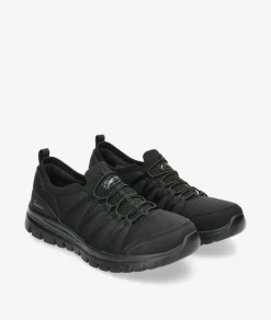 Deportivos Skechers 100692 en negro