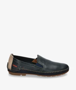 Mocasines Fluchos F1174 en azul marino