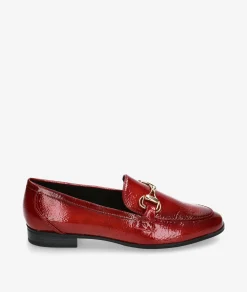 Mocasines MARCO TOZZI 2-24248-25 en charol rojo