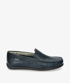 Mocasines Pitillos 40340 en azul marino