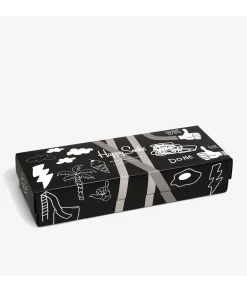 Pack de calcetines HAPPY SOCKS XBWH09-9100 en gris