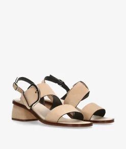 Sandalias pabloochoa.shoes 3103 en ante taupe