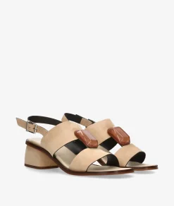 Sandalias pabloochoa.shoes 3922 en ante taupe