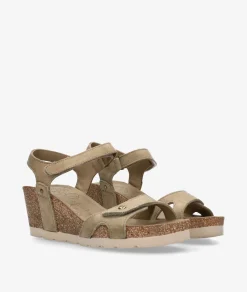 Sandalias Panamá Jack JULIA en caki