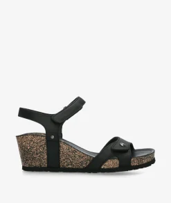 Sandalias Panamá Jack JULIA en negro