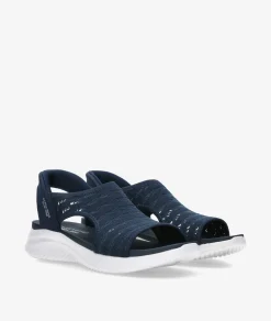 Sandalias Skechers 119805 en azul marino