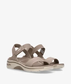 Sandalias Skechers 140874 en beige