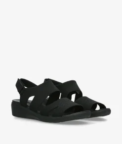 Sandalias Skechers 163420 en negro