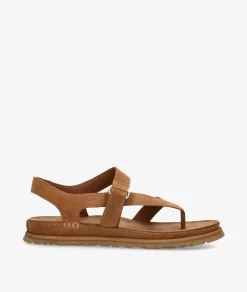 Sandalias UGG GOLDENGAZE TOE POST en cuero