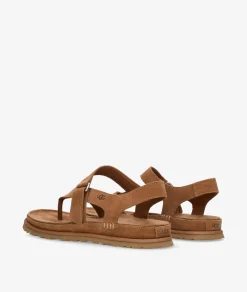Sandalias UGG GOLDENGAZE TOE POST en cuero