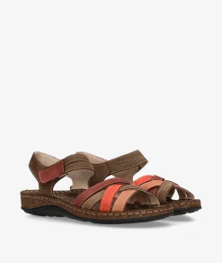 Sandalias Walk & Fly 3861-43170 en marrón