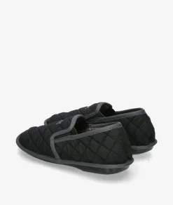 Zapatillas de casa Bio Relax 1566 en negro