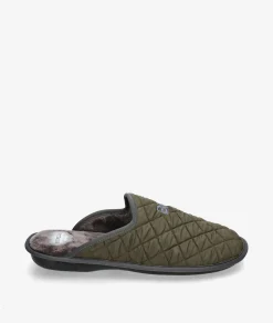 Zapatillas de casa Bio Relax 1448 en caki