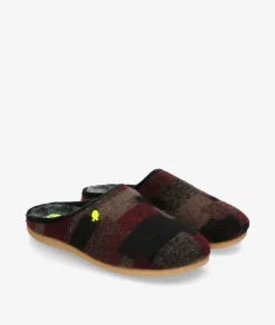 Zapatillas de casa Hot potatoes SEBEKA en burdeos