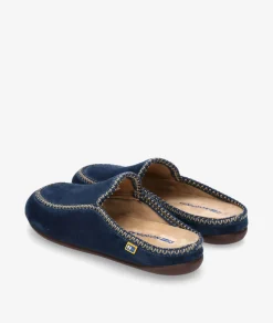 Zapatillas de casa Nordikas 2195 en azul marino