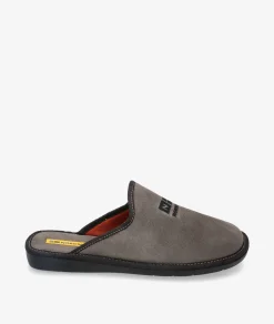 Zapatillas de casa Nordikas 236/F en serraje gris