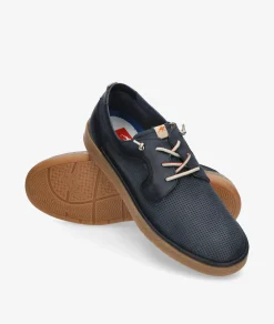 Zapatos casual Fluchos F1947 en azul marino