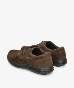 Zapatos casual Imac 851309 en nobuck marrón