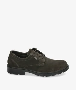 Zapatos casual Imac 850309 en serraje marrón