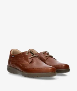 Zapatos casual LUISETTI 32303 NA en cuero