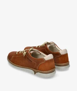 Zapatos casual LUISETTI 38304 GS en nobuck cuero
