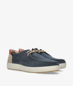 Zapatos casual St. Gallen POLI 04 en serraje azul