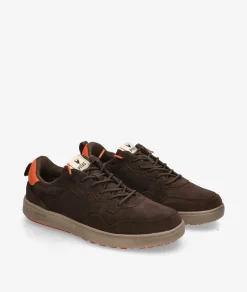 Zapatos casual Walk in Pitas KUME en serraje marrón
