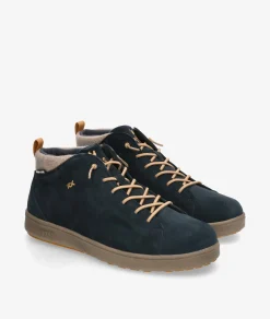 Zapatos casual Walk in Pitas AUSTIN en serraje azul
