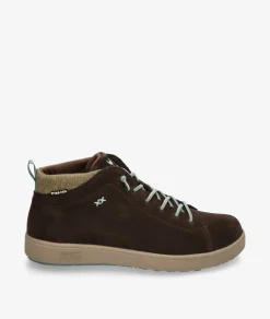 Zapatos casual Walk in Pitas AUSTIN en serraje marrón
