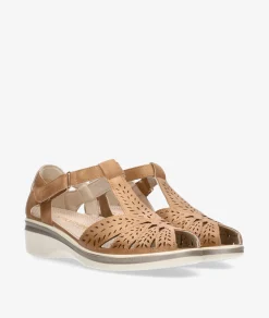 Zapatos confort Amarpies 30030 en cuero