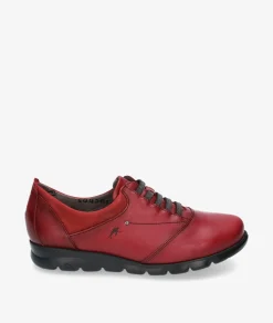 Zapatos confort Fluchos F0354 en cereza