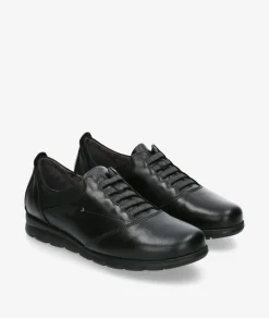 Zapatos confort Fluchos F0354 en negro