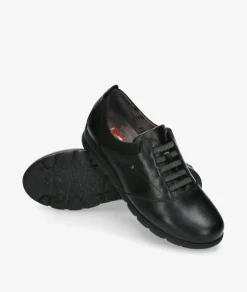 Zapatos confort Fluchos F0354 en negro