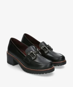 Zapatos de tacón Blanco y negro 20220 en negro