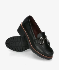 Zapatos de tacón Blanco y negro 20220 en negro