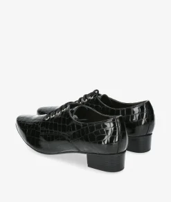 Zapatos de tacón Kénnebec 684 OJETES en charol negro