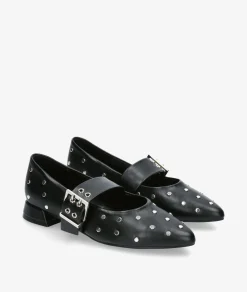 Zapatos de vestir D'angela 29003 en negro