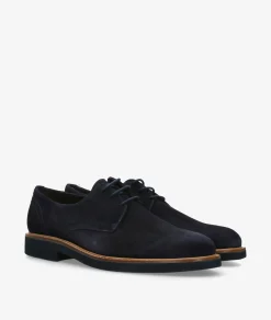 Zapatos de vestir Kénnebec 21990 en serraje azul