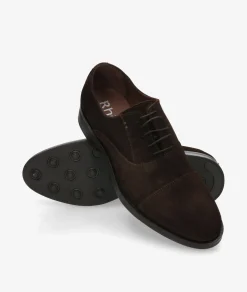 Zapatos de vestir pabloochoa.shoes 7012 en serraje marrón