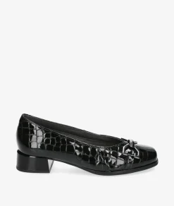 Zapatos de vestir Pitillos 10113 en charol negro