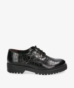 Zapatos inglés Kénnebec 684 en coco negro