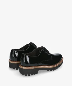 Zapatos inglés Kénnebec 7050 en charol negro