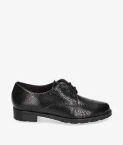 Zapatos inglés Pitillos 10184 en negro