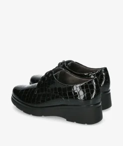 Zapatos inglés Pitillos 10751 en coco negro