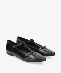 Zapatos planos Bryan 23532 en negro