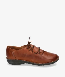 Zapatos planos Traveris IB16353 en cuero